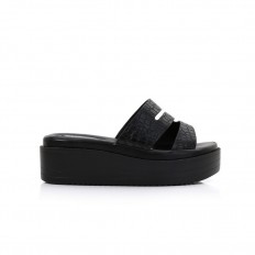 Comfy S-shaped wedge shoes