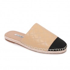 Decorative loafer mules
