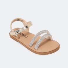 girlie sandal with bright...