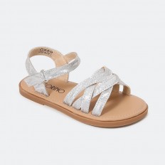 girlie sandal with bright...
