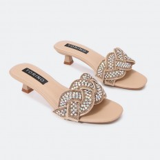 Elegant slipper with small...