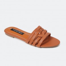 Leather casual flat...