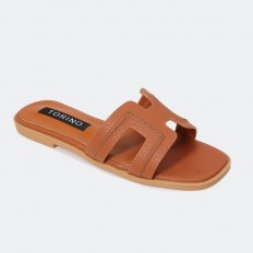 Hermes Leather Flat...