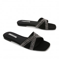 Soft slip-on slide slippers...
