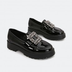 Loafers shoes with bright...