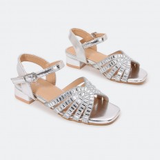 G-M-L596 Shiny girls sandals