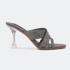 LXQ1547 Acrylic mid heel...