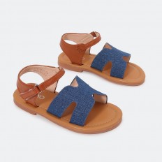 G-S-M624 Girls sandals with...