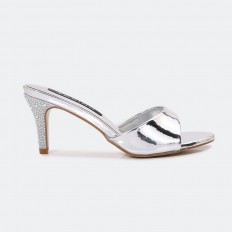 MXQ1561 Shiny short-heeled...