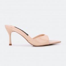 QXQ1522 Shiny leather heel...