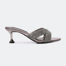 ZXQ1301 Shiny heel slippers...
