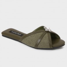 ZX2811 Flat slippers with...