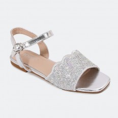 GML868 Girls Strass Flat...