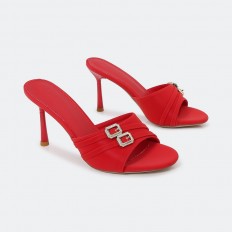 HXQ505 Thin heel slippers...