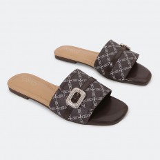 OX2786 نعال مسطح كاجوال...