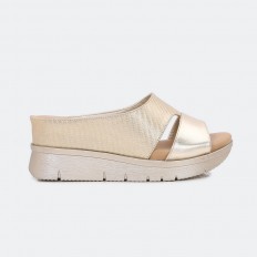 womens sandal from leather...