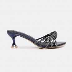 slipper with strips of...