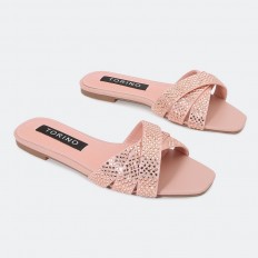 ZX2636 نعل نسائي مسطح مريح...