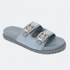 ZX2765 نعال مسطح بحزامين...