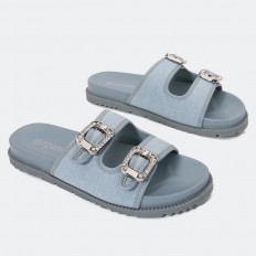 ZX2765 نعال مسطح بحزامين...