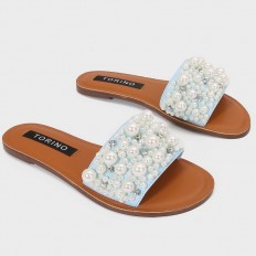 ZX2846 Flat slippers with...