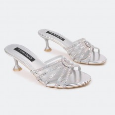 Slippers with elegant...