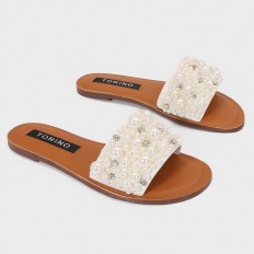 ZX2846 Flat slippers with...