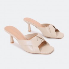 BXQ1778 Casual heel slippers