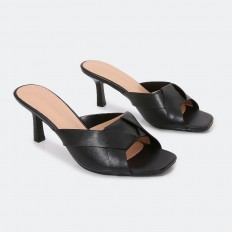 BXQ1778 Casual heel slippers