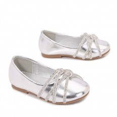 Slip-on girls' dress shoes...