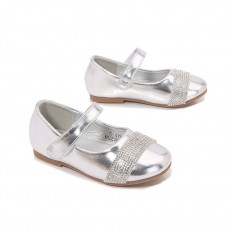 Light soft girls' dress shoes