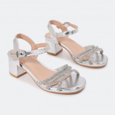 sandal with heel design...