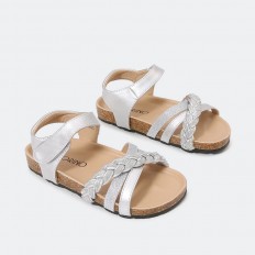 sandal with bright spike...