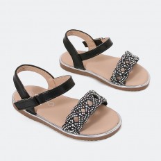 GSM756 Girls Open Toe Flat...