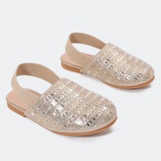 GSM858 Girls Glitter Flat...