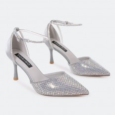 HSQ288 Shiny sandals with a...