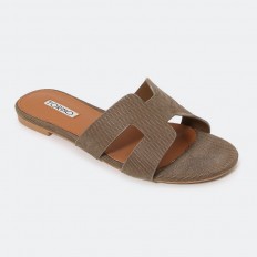 Hermes Flat Slippers in...
