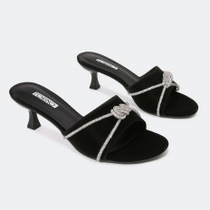 Stylish suede small heel...