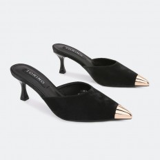 HXQB14 Heeled slippers a...