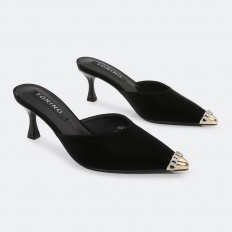 HXQB23 Heel slippers with a...