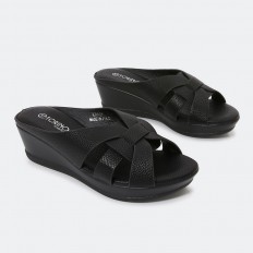 KR587 Wedge heel slippers...