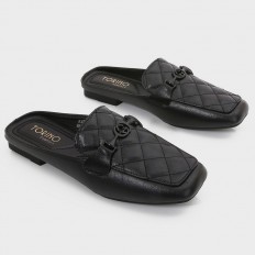 KXB12 Closed Toe Flat Slippers