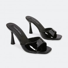 MXQ1568 Shiny leather heel...