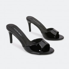 MXQ1571 Shiny heel slippers...