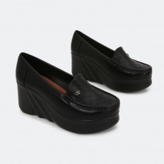 shoes embossed by fabric...