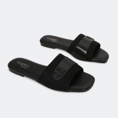 OX2869 Flat slippers with a...