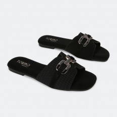 OX2872 flat slippers with a...