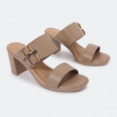 OXQ1749 wide heel slippers...