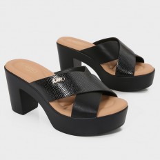 OXQ1783 Heeled slippers...
