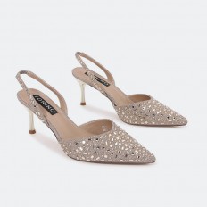 QSQB32 Strass Pointed-toe...